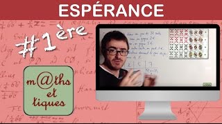 Calculer une espérance  Première [upl. by Retniw661]