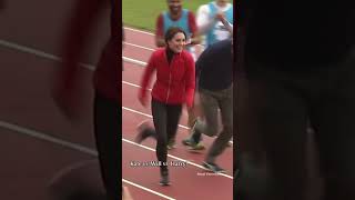 Royal THROWBACK Kate vs Will vs Harry on the running track [upl. by Gustafsson739]