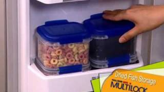 LockampLocks Airtight Food Containers MULTILOCK  The Perfect Ecofriendly Storage Solution [upl. by Nydia]