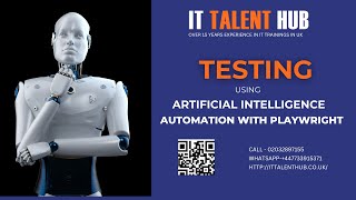 IT Talent Hub  Testing using AI and Playwright tool ittalenthub7965‬ [upl. by Bert]