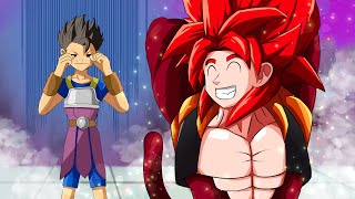 Super Saiyan 4 Gogeta Vs Cabba Is ACTUALLY a Joke [upl. by Anyak]