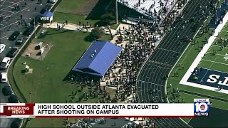 Injuries reported in shooting at school near Atlanta [upl. by Elamrej804]