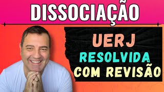 💡 Sais  Dissociação Iônica  UERJ  Considere o processo de dissolução de sulfato ferroso em água [upl. by Anama]