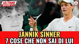 7 CURIOSITA SU JANNIK SINNER CHE NON CONOSCI lultima è la più sorprendente [upl. by Bernardo]