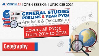 Open Session on GS Prelims 5 Year PYQs Analysis amp Discussion for UPSC CSE 2024  Geography [upl. by Philip692]