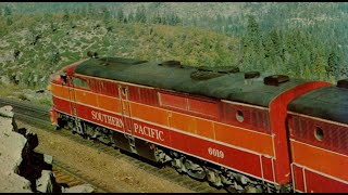 Men Wheels and Power 1956 Southern Pacific Railroad in Action [upl. by Nivalc]