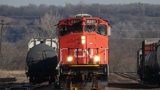 BN NS CN SD402W T4 leaders street running and more [upl. by Boyd]