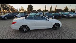 MercedesBenz EKlasse cabrio W212 Defect dak storing cabriostoringservicenederland [upl. by Torrence518]