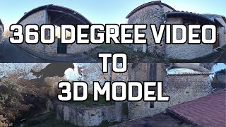 How to transform any 360degree video into 3D using photogrammetry [upl. by Assiral]