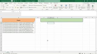 Excel  Fonction FRACTIONNERTEXTE [upl. by Matronna]