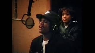 EazyE In The Studio With NWA Recording EazyDuzIt [upl. by Winfrid518]