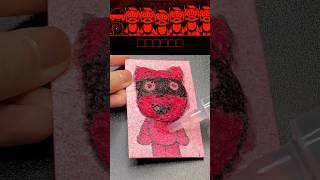 I drew VURR the Fox from Incredibox Abgerny with a Magic Sponge Eraser sprunki incredibox art [upl. by Patten]