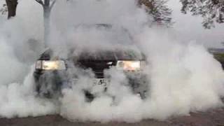 Opel Vectra 2000 burnout 160HP C20XE V2000 palenie Ciechanów Robimy Dym [upl. by Imalda]