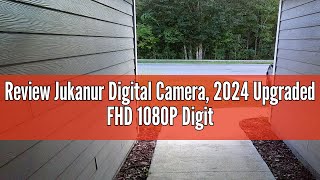 Review Jukanur Digital Camera 2024 Upgraded FHD 1080P Digital Camera for Kids with 16X Zoom Flashl [upl. by Eta]