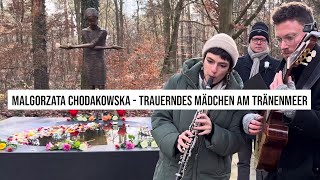 13022024 Dresden Heidefriedhof Musik Trauerndes Mädchen am Tränenmeer von Małgorzata Chodakowska [upl. by Ludlew]