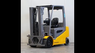 Jungheinrich EFG 430 electric forklift truck 2017 [upl. by Nehtiek]