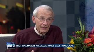 I cant imagine it Mike Leckrone prepares for last home game at Camp Randall after 50 years [upl. by Edge]