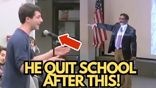 Dinesh DSouza Thoroughly EMBARASSES Woke Student Leaving Him Speechless [upl. by Assirem]