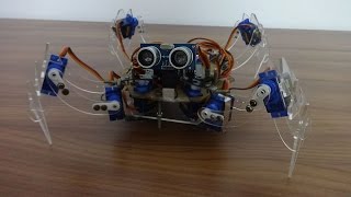 QUATTRO  the Arduino Quadruped Robot [upl. by Yrneh]