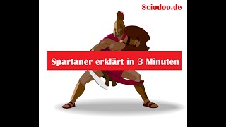 Spartaner erklärt in 3 Minuten Geschichte [upl. by Bohner]