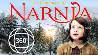 The Chronicles of Narnia 360 VR 4K  Immersive Ambience Experience ⋄ Look Around the scene Snowfall [upl. by Htiel]