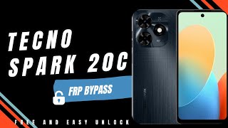 TECNO SPARK 20C BG7 FRP BYPASSÚLTIMA SEGURIDAD DICIEMBRE 2023 SIN PC NI PROGRAMAS [upl. by Ardnuaet359]