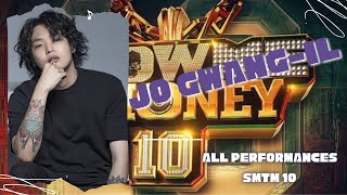 SMTM 10 JO GWANGIL  RAP COMPILATION [upl. by Aikaj]