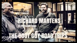 Richard Martens of Thorogood boots1892 Collection  The Boot Guy Road Trips [upl. by Panayiotis]