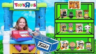 Pretend Toys R US Worker Buys TONS of New Toys [upl. by Quirita]