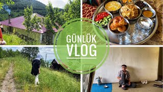 GUNLUK VLOG  AKKUS TIFI KOYU  DEDEMI ZIYARET 💚 [upl. by Gare]