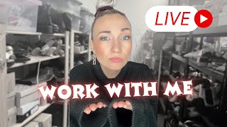 Full Day in the Life of A UK Reseller Come work chat hang out [upl. by Anahsat729]