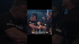 Devon Larratt VS Leonidas Arkona armwrestling devonlarratt armworkout [upl. by Anniroc]