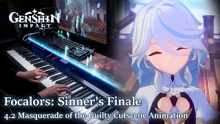 Sinners Finale Focalors Sacrifice DanceGenshin Impact 42 Cutscene Piano Arrangement [upl. by Anas]