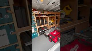 My first van racking full video on the channel 😁 construction organization satisfying diy [upl. by Sotos165]