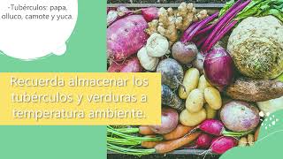 Correcta Recepción y Almacenamiento de Alimentos [upl. by Nimajeb837]