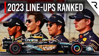 The 2023 F1 driver lineups ranked from worst to best [upl. by Pedro]