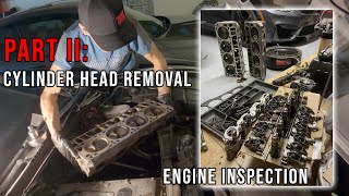 Corvette C5 Z06 Engine RebuildUpgrade Series Part 2 Engine TeardownInspection [upl. by Janeta]