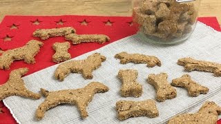 Kekse für Hunde I Leberwurstplätzchen selber machen I TubeHamburgAdventskalender [upl. by Nilsoj]