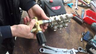 fitting new unloader valve with swivel adaptor [upl. by Rehpotisrhc]