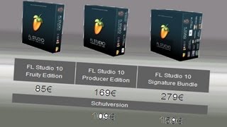 FL STUDIO FRUITY LOOPS WELCHE VERSION KAUFEN EDU Express Producer Signature Bundle Edition GUTSCHEIN [upl. by Waldman396]