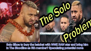 Solo Sikoa to bury the hatchet with WWE RAW star and bring him in The Bloodline [upl. by Llerod]