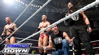 8Man Tag Team Match SmackDown Aug 20 2015 [upl. by Nagem212]