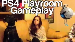 PS4 Playroom Gameplay  Carl the Dog Plays With Asobi Playstation 4 Camera  WikiGameGuides [upl. by Searby]