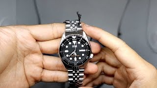 Seiko SKX013K2 Automatic Divers Original UNBOXING BEST SELLER [upl. by Brill]