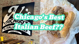 Is this the best Italian Beef in Chicago Al’s 1 Itailian Beef🔥 [upl. by Akeemahs]