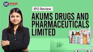 Akums Drugs and Pharma Limited IPO Review  Issue details products business model  Must watch [upl. by Aratahc]