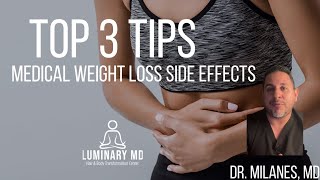 3 Tips to fight GI Side Effects from Ozempic Wegovy Mounjaro Semaglutide  Weight Loss Program [upl. by Turro]