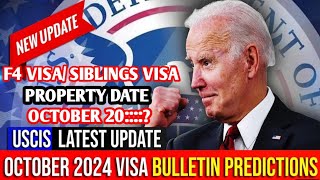 October 2024 Visa Bulletin Predictions  When you will get F4  Priority Date  Fab Life USA [upl. by Gauldin900]