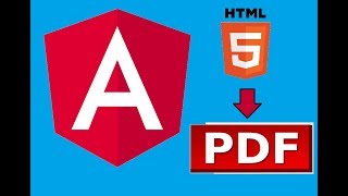 Convert HTML to PDF in Angular [upl. by Einnig266]