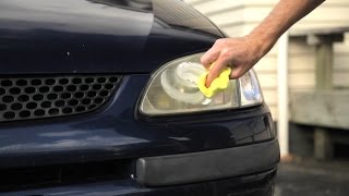 CRC Headlight Doctor  Restores Headlight Lenses [upl. by Westbrook]